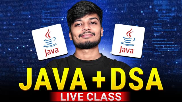 Java + DSA Live