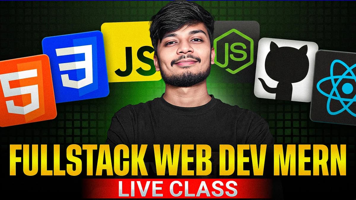 Fullstack Web Development MERN Live Class