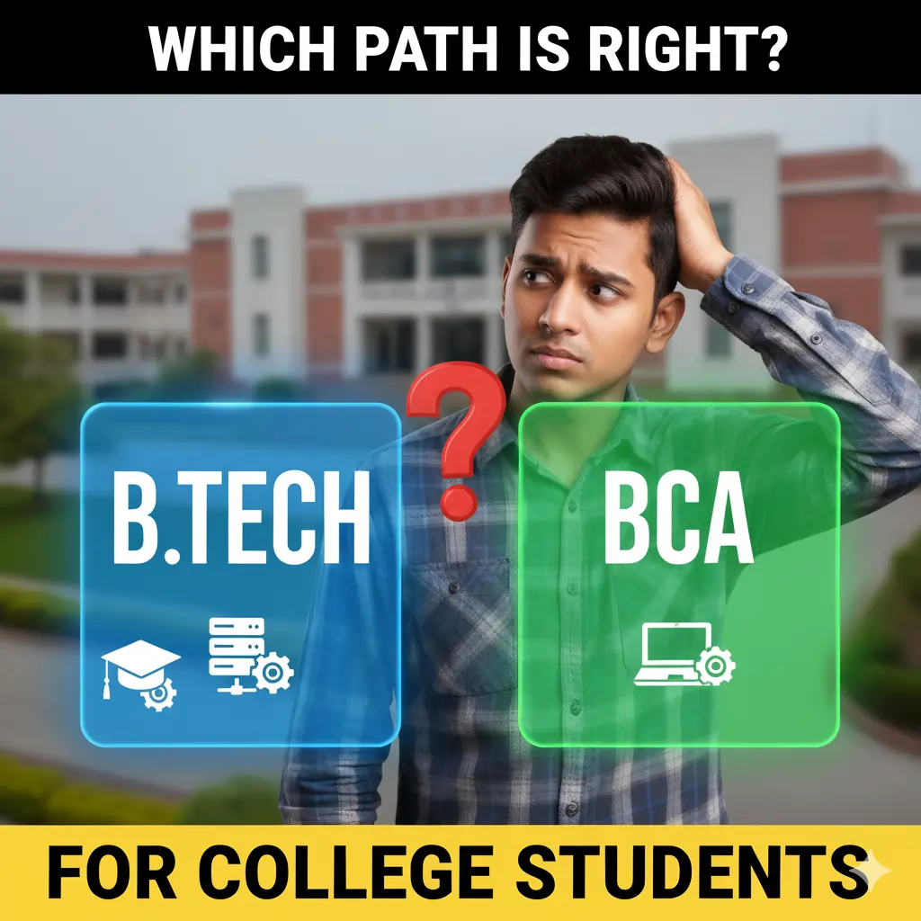 B.Tech Vs BCA: Which Course is Better for a Successful Career in Technology?